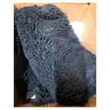 Smiry Dog Door Mat for Muddy Paws 40x32, Absorbs Moisture and Dirt Doormat, Non-Slip Washable Quick Dry Chenille Front Door Mat Indoor Entrance, Entryway Carpet for Inside Floor, Black