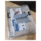 CozyLux Twin XL Comforter Set with Sheets Seersucker Beige 5 Pieces Bed in a Bag, Twin Extra Long Luxury Soft Bedding Sets for College Dorm with Down Alternative Comforter, Sheets, Pillowcases & Shams