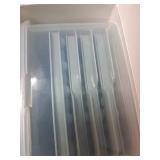 WIBIMEN Mini Ice Cube Trays, Small Tiny Round Pebble Crushed Nugget Ice Trays for Freezer with Lid - Chilling Drinks Coffee Juice(4 Pack/0.55In - Blue)