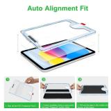 Bioton Nano-Texture Glass Screen Protector Compatible with iPad A16 11th Generation 2025 / iPad 10th Generation 2022, Auto Alignment Kit, Tempered Glass, Touch like Silk, Anti-Glare, Anti-Fingerprint