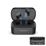 Soundodo Wireless Earbuds for TV Listening Watching with Transmitter Charging Dock,2025 New TWS Ture Wireless Earbuds for TV with Transmitter Set,Optical,3.5mm AUX,RCA,Plug n Play,60ft Long Range