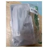 KDD 4-in-1 Desk Organizer - Under Desk Cup Holder and Headphone Hanger with 2 Wire Holes - Rotating Hanger and Detachable Storage for Cup, Phone and Pen (White)