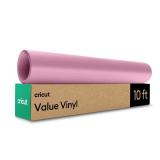 Cricut Value Permanent Vinyl, Matte Pink (12in x 10ft Roll)