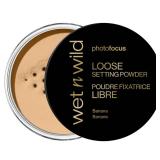 wet n wild Photo Focus Loose Baking Setting Powder, Highlighter Makeup, Suitable for All Skin Tones - Banana