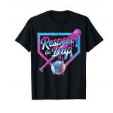 Baseball Drip for Boys Ice Cream Drip Youth Boys Baseball T-Shirt