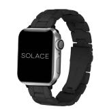 Solace Bands Lightweight Perma Watch Band - Universal Fit for Apple Watch Bands for Women & Men, iWatch Bands for 38mm 40mm 41mm 42mm 44mm 45mm 49mm Ultra, SE, Series 11 10 9 8 7 6 5-1 (Matte Solid)