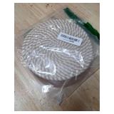 Billbotk 7\" Trivets for Hot Dishes, Hot pots and Pans, 4 Heat Resistant Hot Pads, Pot Holders for Kitchen, Home Essentials for New Home and Farmhouse Decor, Fall Decorations for Home(Brown)