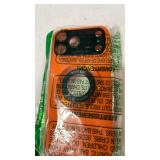 Oterkin for iPhone 17 Pro Max Wallet Case ] [Kickstand] [Full Camera Protection] [RFID Blocking] [Military Grade Protection] Shockproof Rugged Case for iPhone 17 Pro Max, Orange