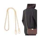 BEUDW Purse Chain Strap Crossbody Gold Chain Shoulder Bag Replacement Strapï¼Length:45.2inchï¼