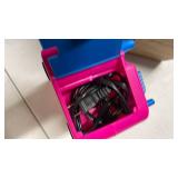 DECOCKRAT Balloon Pump - Electric Dual Nozzle Air Pump for Balloon, Portable Balloon Blower Save Time and Effort, Inflator for Parties & Decorations - 110V-120V, 600W, BluePink