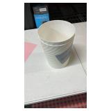 HOLTPHILI Bathroom Trash Can 1.8 Gallon Small Waste Basket Garbage Can for Dorm Kitchen Toilet Office Bedroom, 2 Pack White