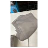 RYB HOME Curtains 84 inch Long - Blackout Curtains Privacy for Living Room Bedroom Bay Window Patio Door Decor, W 42 x L 84, Silver Grey, 1 Pair