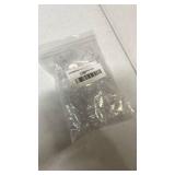 Rierdge 20 Pcs Plastic Locking Shelf Pins 5mm, 3/4â Clear Plastic Locking Shelf Support Peg Clips for 4.5-5mm Diameter Peg Hole & Slightly Larger Than 20-21mm Cabinet Shelves