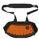 Heated Hand Warmer Pouch with Belt,Electric Heated Waist Hand Muff for Men & Women Outdoor Use (Power Bank Not Included)
