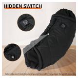 Heated Hand Warmer Pouch with Belt,Electric Heated Waist Hand Muff for Men & Women Outdoor Use (Power Bank Not Included)