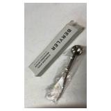 BERYLER 1PCS 1/2tsp(1/6tbsp, 2.5 ml) Single Measuring Spoon, Stainless Steel Individual Teaspoon, Metal Measure Scoop with Gift Box