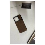 Usroom Compatible with Magsafe for iPhone 15 Pro Wallet Case Magnetic Card Holder, RFID Blocking 2 in 1 Detachable Kickstand Shockproof Case for Women Men, Brown