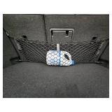 Back Seat Style Automotive Elastic Trunk Mesh Cargo Net for Volkswagen ID.4 2021-2024 - Premium Trunk Organizer and Storage - Luggage Net for Crossover - Best Car Organizer for Volkswagen ID 4