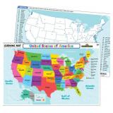 Teacher Created Resources United States of America Map Learning Mat