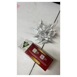 Clear Warm White Christmas Tree Lights - 6.3 ft String of 35 Incandescent Mini Bulbs Multifunctional Lighting Modes, for Decorative, Bedroom, Outdoor, Xmas Twinkle Lights with White Wire Total 6.6 ft