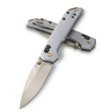 KER2051 Mini Iridium Manual Open DuraLock Spear Point Blade EDC Folding Pocket Knife, Ice Blue