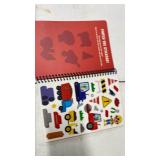 Stick4Ever Jelly Sticker Book - for Kids - Waterproof, Easy to Clean Reusable Sticker Book for Toddlers- Reusable Road Trip Activities for Kids - Stocking Stuffers for Toddlers (Construction)