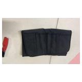 Teniux Armrest Organizer Non-Slip Remote Control Holder with 5 Pockets Couch Sofa Chair Armchair Caddy for Smart Phone, Book, Magazines, Ipad (Black)