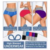 MISSWHO High Waisted Cotton Womens Soft C Section Underwear Pack Comfy Tummy Control Panties Postpartum Briefs Underware (Size 7,Large)