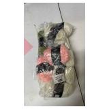 A 9pk of Assorted Color Milk Cotton String