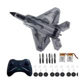 OTXKOO RC Plane Remote Comtrol Airplane RC 2CH Plane, F-22 Remote Control Airplane Ready to Fly, 2.4GHz Aircraft, Easy to Fly RC Glider for Beginners