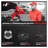 A-Premium Engine Motor Mount and Torque Strut Mount Kit Compatible with Mazda 3 2004-2010, 5 2006-2010, 2.0L 2.3L, 3-PC Set, Replace# 5S4Z6038BB, 5S4Z6038CA