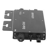 800W Solar Grid Tie Micro Inverter, Control Automatic Identification Power Inverters DC to AC Solar Inverter 120V 230V(Black US Plug)