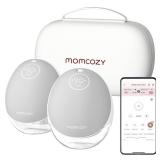 Momcozy M9 Wearable Pump: App-Controlled, Ultra-Quiet & Discreet Hands-Free Pumping