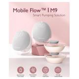 Momcozy M9 Wearable Pump: App-Controlled, Ultra-Quiet & Discreet Hands-Free Pumping