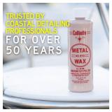Collinite 850 Metal Wax & Polish Removes Rust & Prevents Oxidation in One Step - Heavy Duty Formula Easily Restores and Protects - For Aluminum, Chrome & Stainless Steel (16 fl oz)