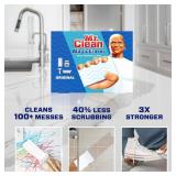 Mr. Clean Magic Eraser Original Cleaning Pads, Multi Purpose Cleaner, Bathroom Cleaning Supplies, All Purpose Cleaner, White, 6 Count
