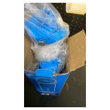 Insulated Water Bottle with Lid & Boot & Stickers, 24 oz Stainless Steel Sweat Free Bottle Keep Cold 24H, BPA-Free Sports Wide Mouth Water Bottle, BlueBlack