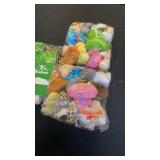 Motionchic Mixed Small Plush Animal Ornaments with Christmas Gift Box