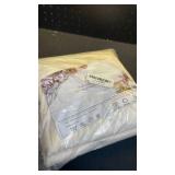 10x10ft Wrinkle Free Ivory Backdrop Curtain for Parties Soft Fabric Drapes Wedding Ivory Curtain Backdrop for Birthday Party Decorations Background for Photography 5x10ft,2 Panels