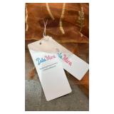 LalaMira Embroidered Orange Tulle Party Dress 10yr