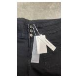 Rosewear Black Wide Leg Denim Jeans L