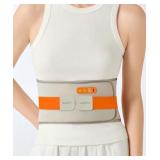 IKEEPFIT Portable Heating Pad for Back, Cordless Wearable Heat Belt with Massager for Lower Back Pain Relief, Battery Powered 8000 mAh Rechargeable, MAXwarmÂ® 3.0, Gift for Women Men 90-310 lbs