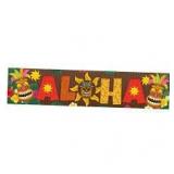 Tropical Tiki Party light up  Banner Aloha