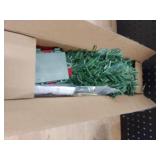 2FT Pre-lit Artificial Small Mini Christmas Tree with Warm White Multi-Color LED Lights, Remote Control and Timer, Perfect for Xmas Tabletop Decorations, Home, Kitchen, Dining Table top Green