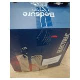 Bedsure Heated Blanket Electric Throw - Thick Striped Flannel Electric Blanket, Heating with 4 Time Settings, 6 Heat Settings, and 3-Hour Timer Auto Shut Off, Gift for Grandma (50x60 inches, Linen)