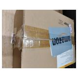 Sliner Christmas Snow Themed Party Favor Winter Snowflake Cup with Straws, 10 oz Plastic Snowflake Shape Cup for Christmas Winter Iced Birthday Baby Shower Party Supplies(12 Pcs)