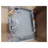 TOYMNI Car Seat Toys for 6-12 Months - Musical Pedal Piano with Baby Mirror, Squeaky Sensory Soft Animal Toys for Rear Facing Carseats