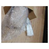 kytffu 64oz Glass Water Bottles with Straw, Half Gallon Motivational Glass Bottle with Silicone Sleeve and Time Marker, 2L Leakproof Large Glass Water Jug for Gym Home Office,Amber