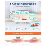 Musugy Hand Massager with Heat and Compression : Full-Hand and Wrist Coverage with Touchscreen & Palm Roller â Designed for Daily Comfort at Home, Office, or Travel