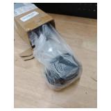 Amazon Basics Rubber Hex Dumbbell Hand Weight, 10 Pounds, Single, Black